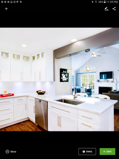 Cabinet Reveals Drawer And Door Spacing Do These Look Like 1 2 Reveals Everywhere What About From Counter To Top Of Drawer Inch