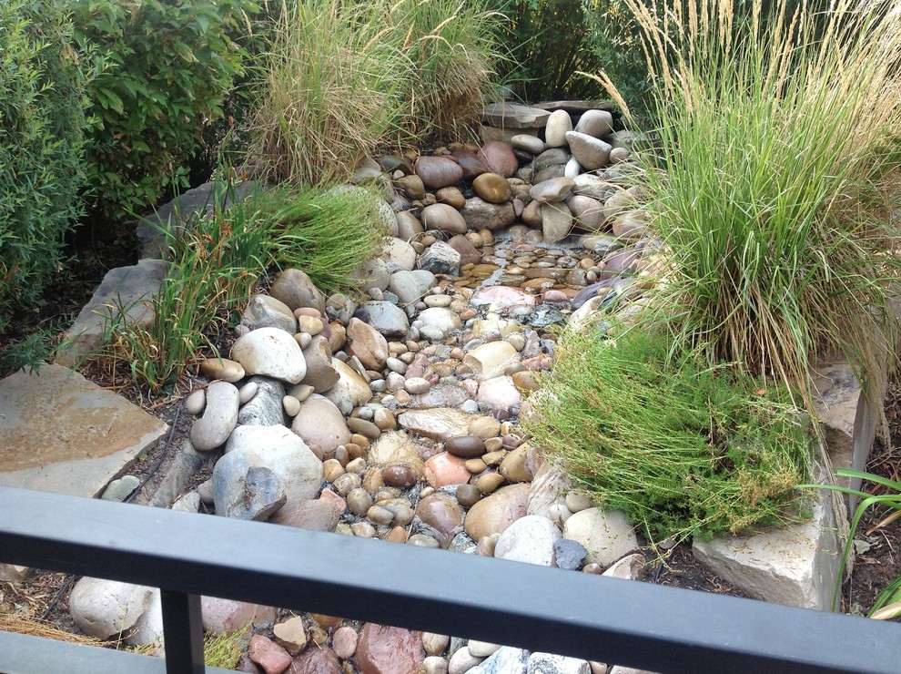 Water Features Garten Salt Lake City von Ridgeline Landscaping