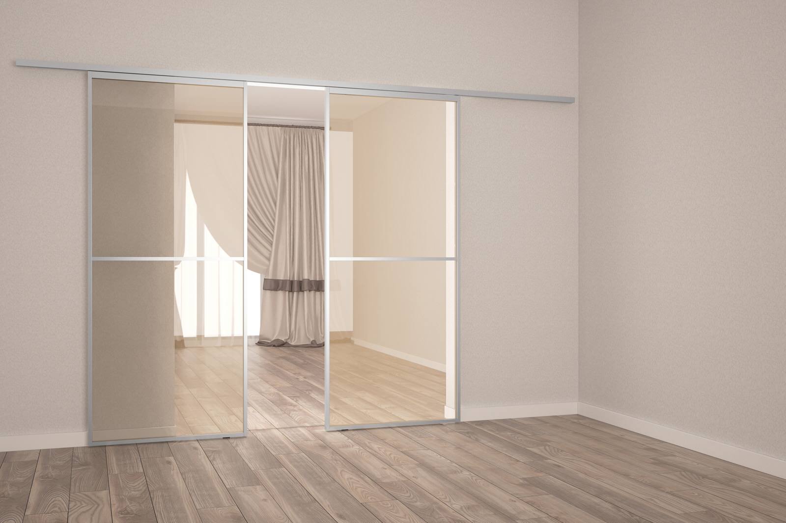 Алюминиевые перегородки Profildoors