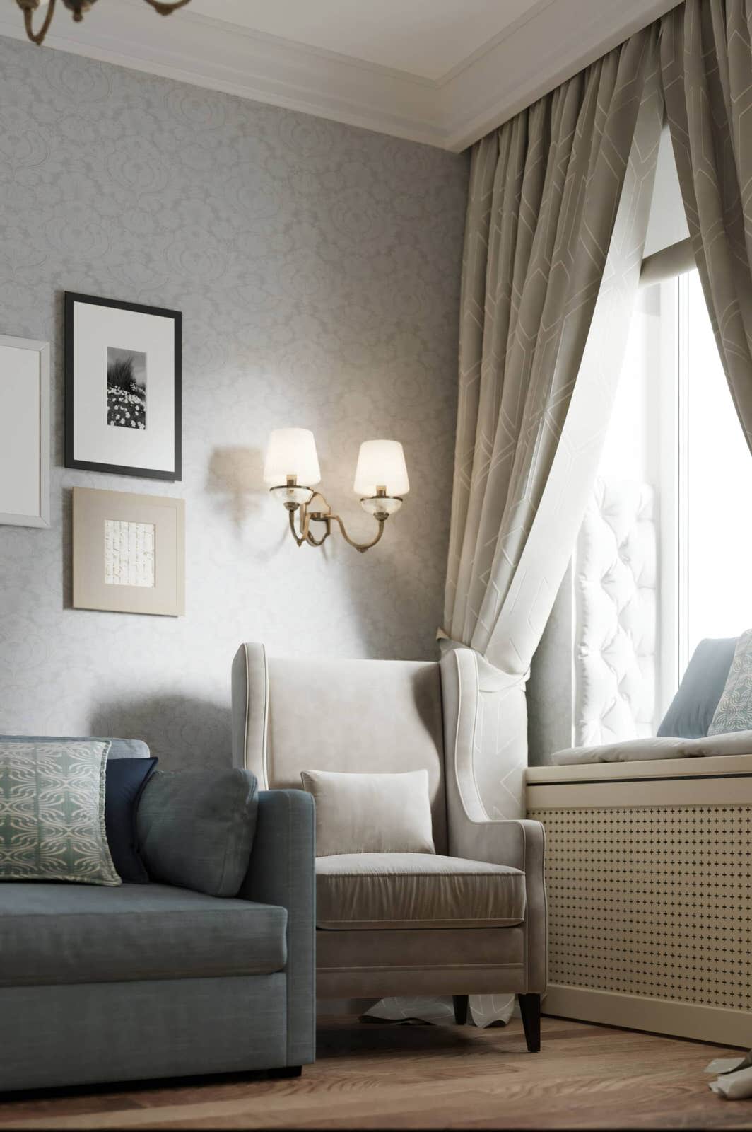 Дизайн квартиры в ЖК «Город на Реке Тушино-2018» — Воплощение семейного уюта