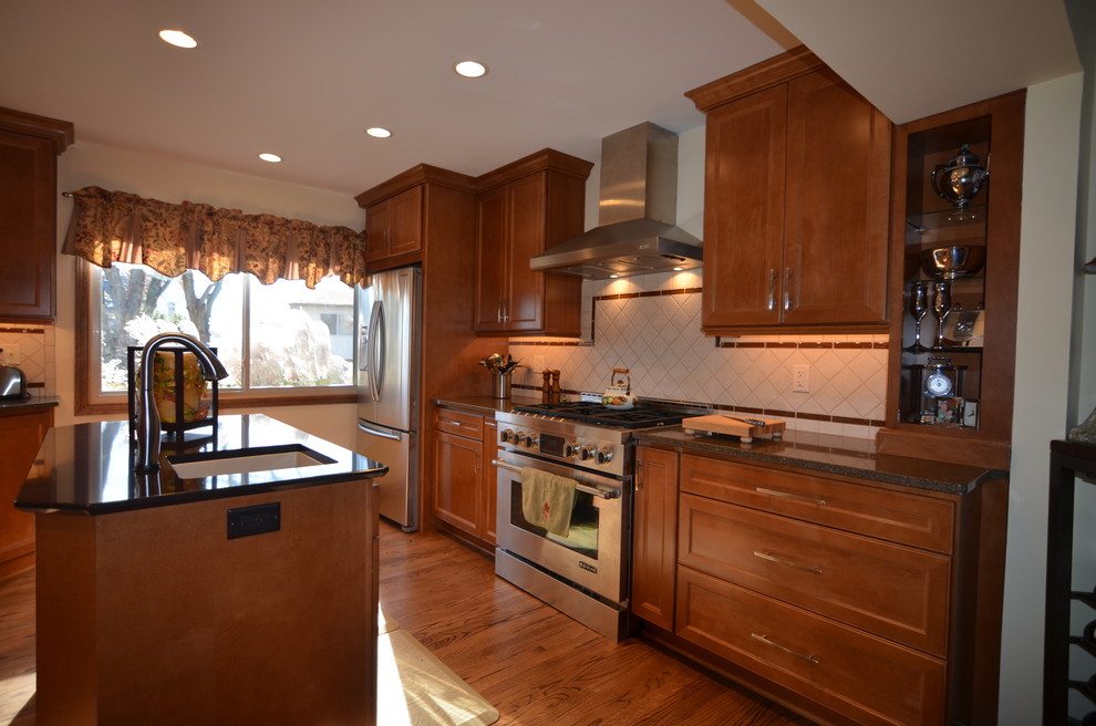 Kitchen - transitional kitchen idea in Chicago