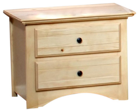 2 Drawer Nightstand Transitional Nightstands And Bedside Tables By Hedgeapple