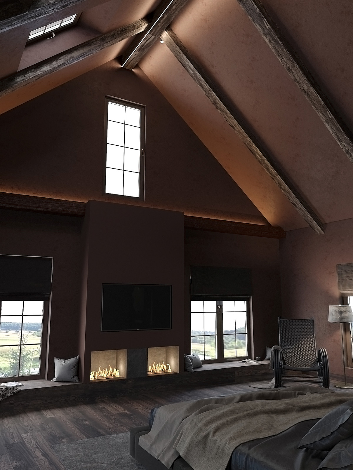 Проект дома загородного «Хотяжи»