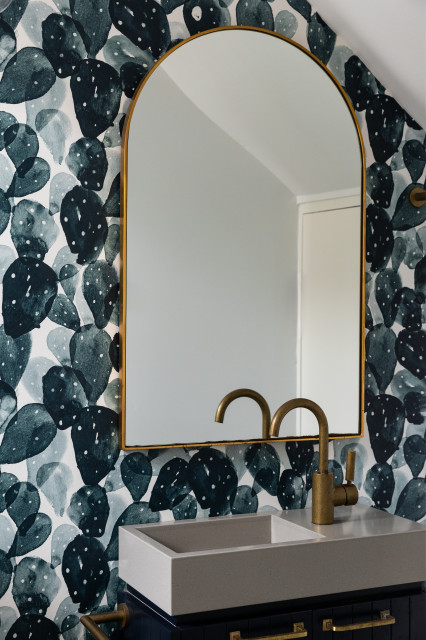 Mosman House trendy-lille-badevaerelse