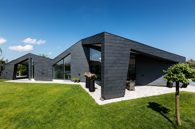 Bolig contemporary-fasad