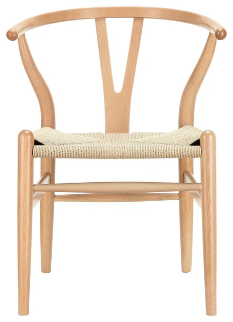 Wishbone Y Chair,Natural