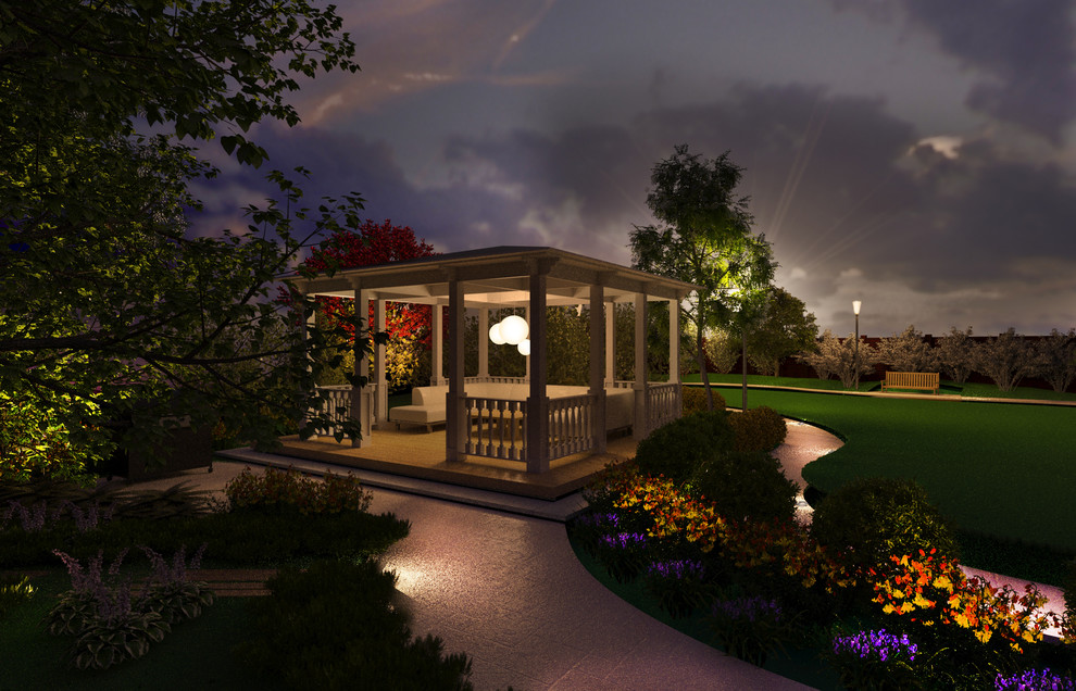 Освещение загородного дома