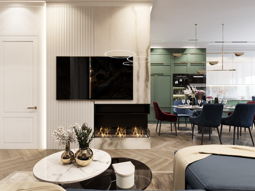 Кухня-гостиная - 28 м2