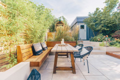 Before and After: 3 Backyards With Zones for Relaxing and Dining