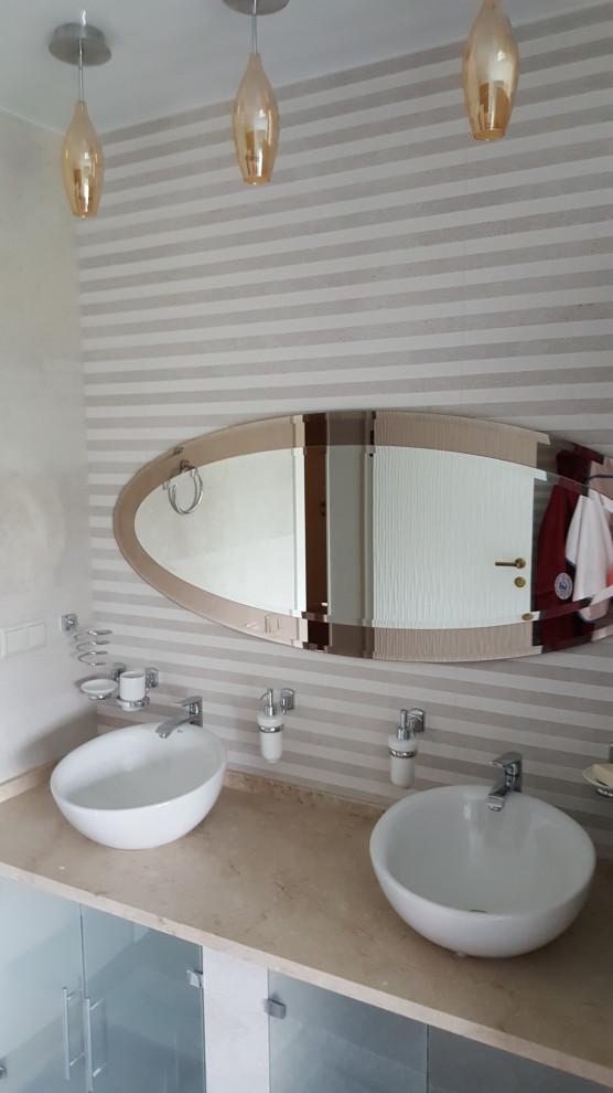 Ванная в стиле пэчворк