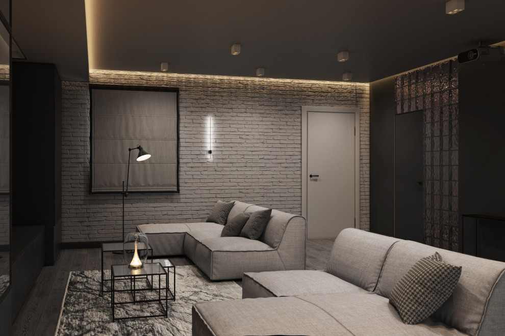 Дизайн проект подвального помещения 127м²