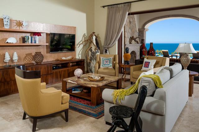 CABO STYLE exotico-sala-de-estar