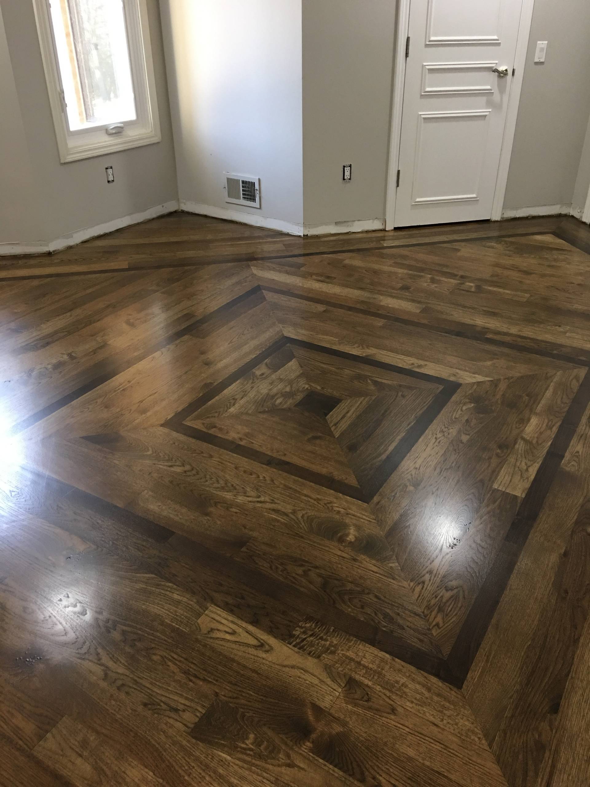 Oxbow Lake Hardwood Flooring and Windows