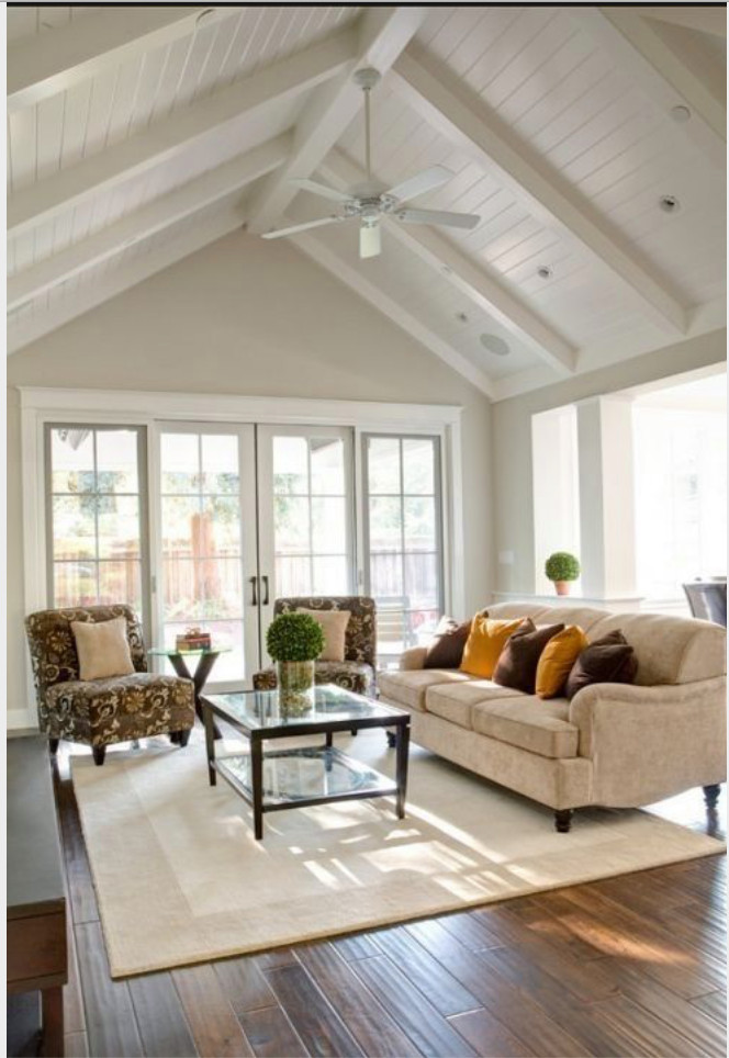 Vaulted Ceiling Beam Size 