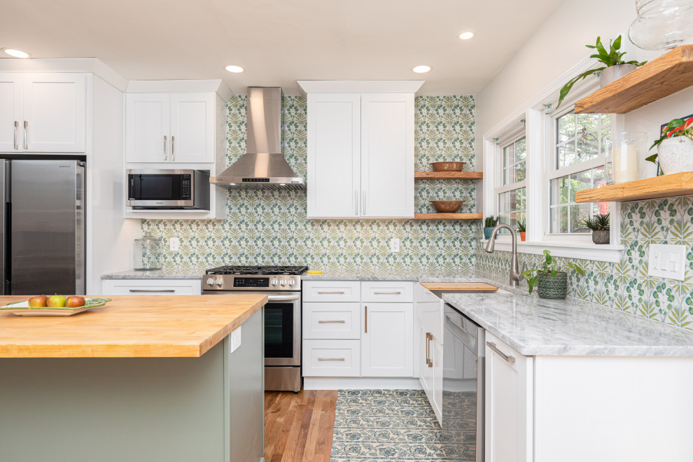 2025 Kitchen Renovation/ Decatur - Transitional - Kitchen - Atlanta ...