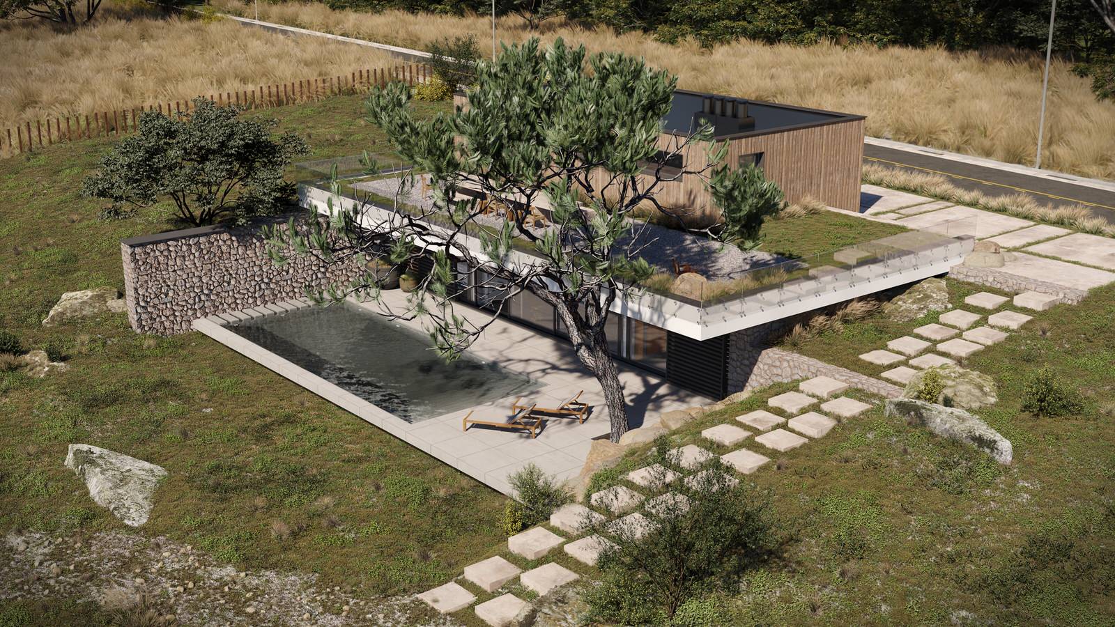 Архитектурный проект частного дома в Хмельницкой области