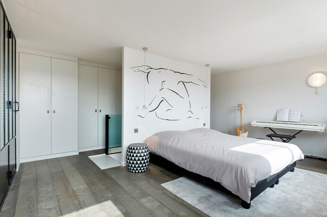 Contemporain Chambre modern-schlafzimmer