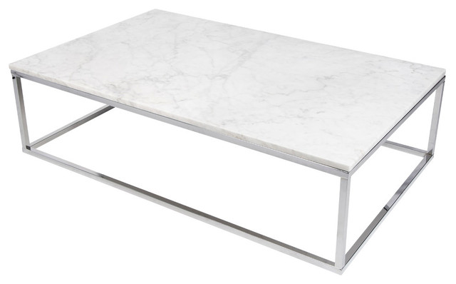 Prairie 47 X30 Coffee Table With, Rectangle Marble Coffee Table Black Legs
