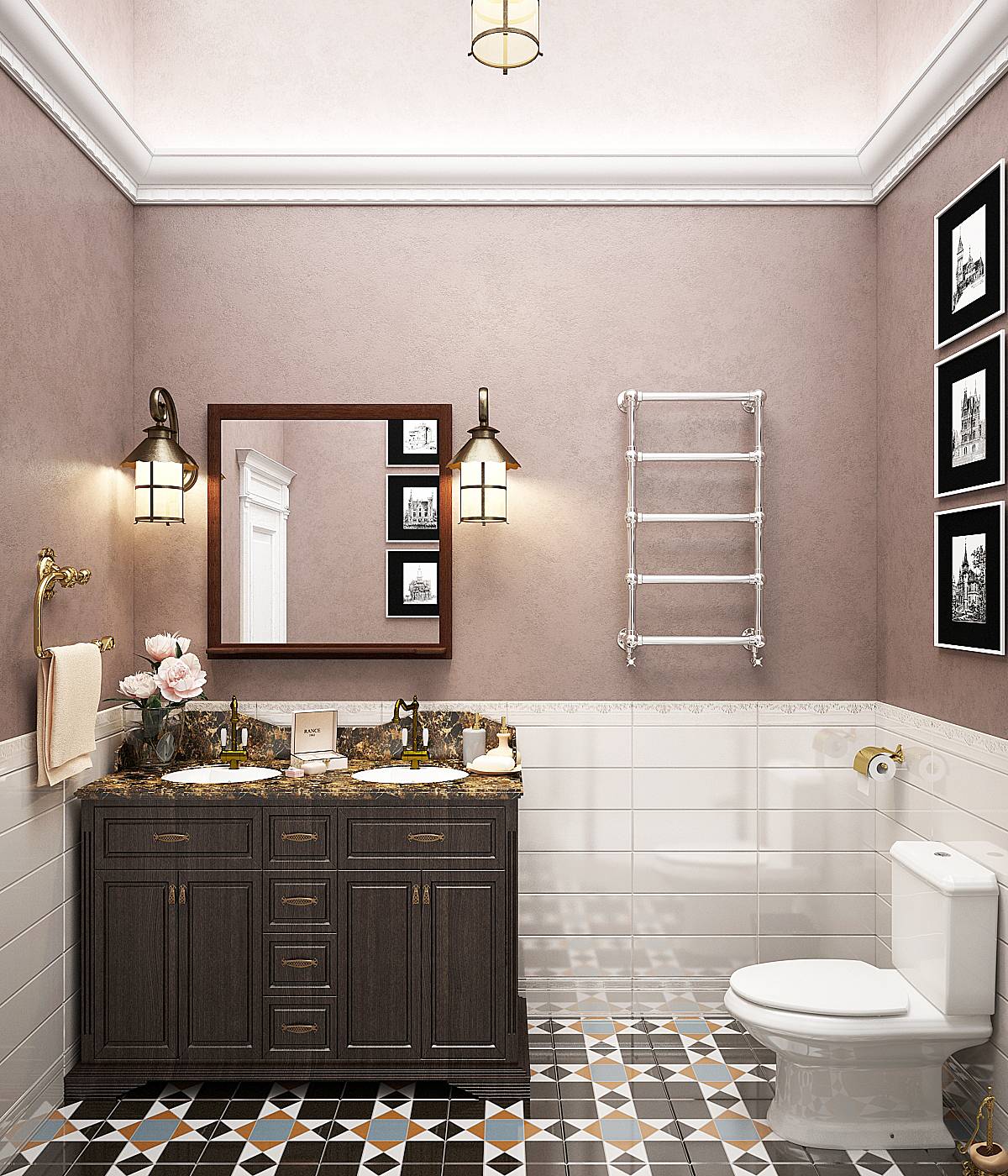 Дизайн интерьеров особняка.Классика