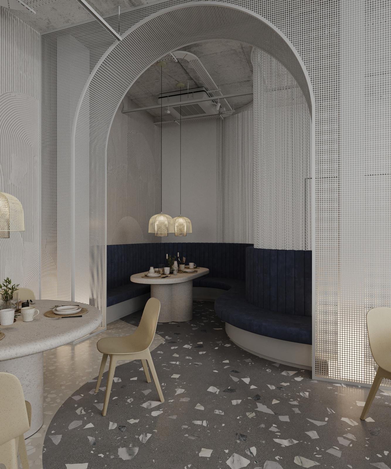 Дизайн-проект ресторана в Москве