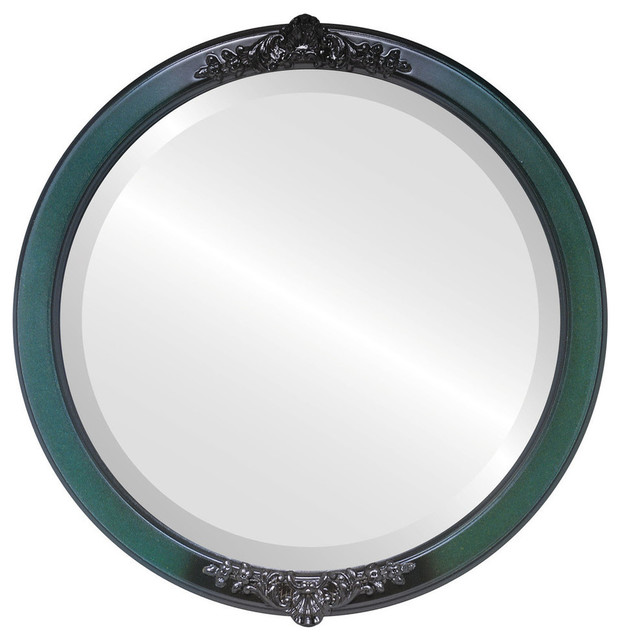 Home Decor Mirrors Contessa Circle In Hunter Green Mirrors Home
