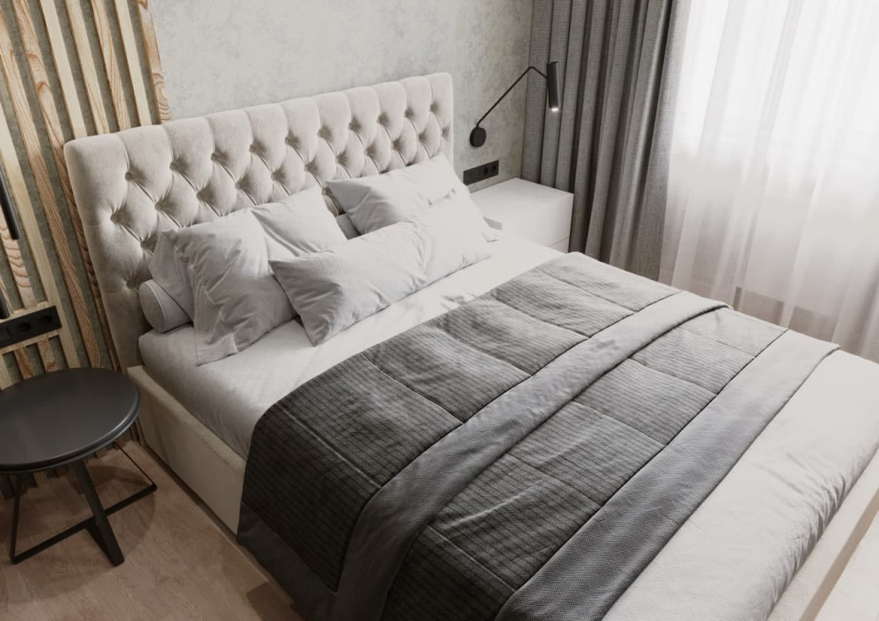 Two-room apartment for a single man