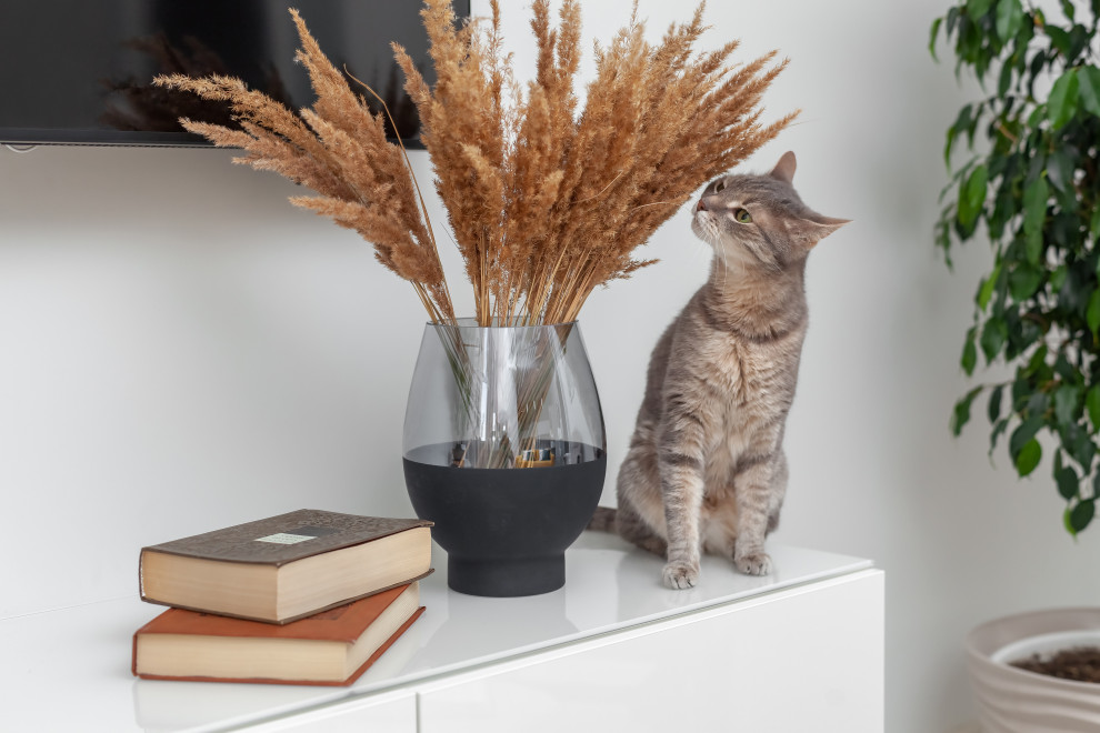 Воздушная квартира с яркими акцентами