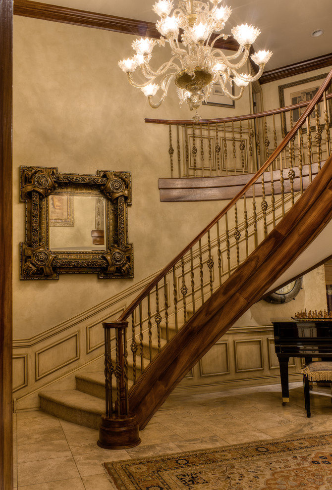 Inspiration for a traditional staircase in Philadelphia.