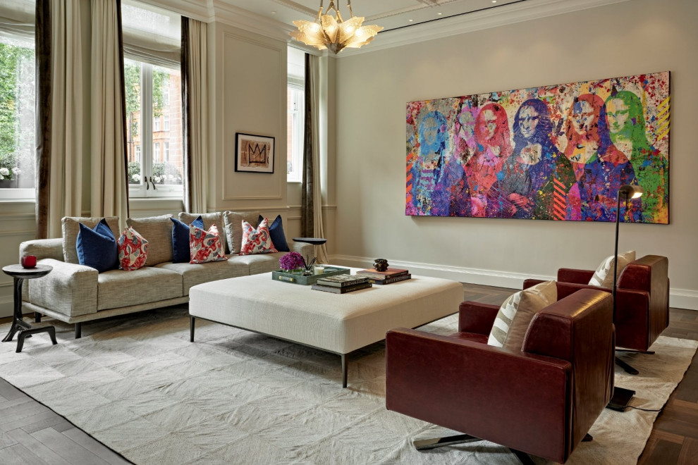 Knightsbridge Apartment - Transitional - Living Room - London - by Nu ...