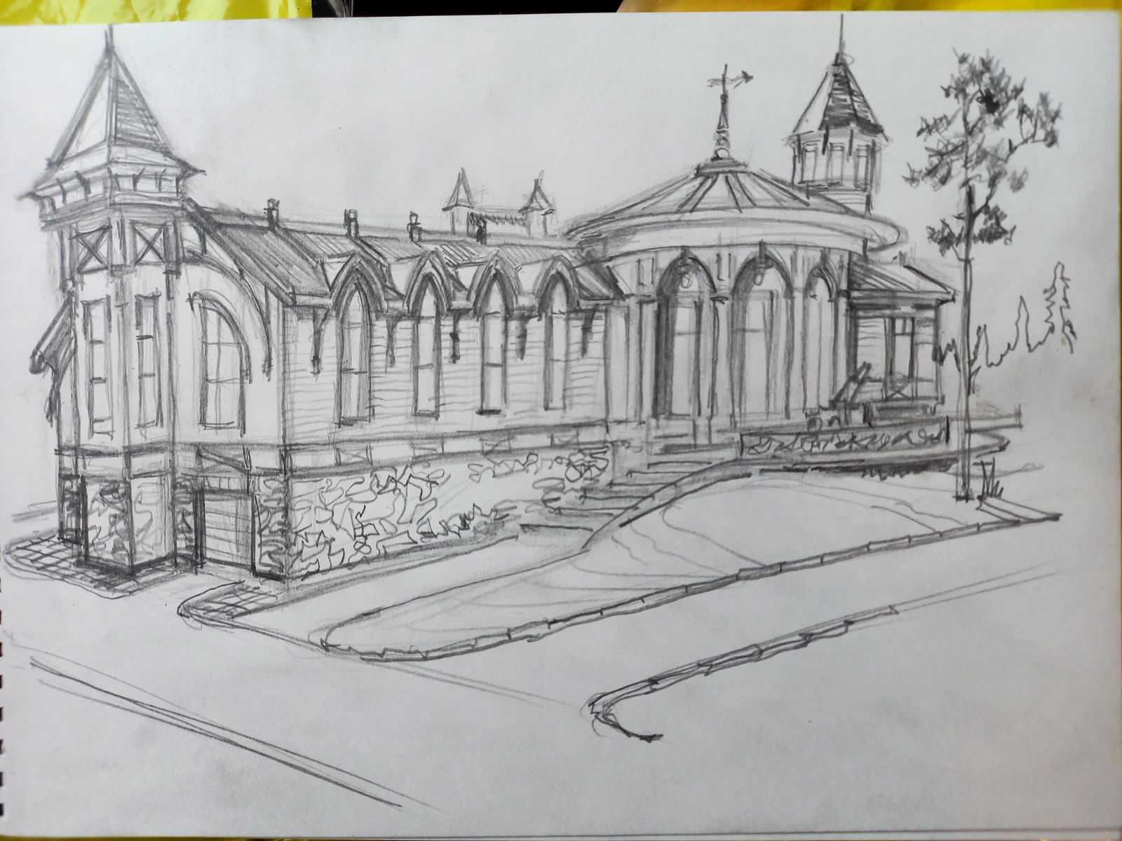 Эскизный проект комплекса для соседей