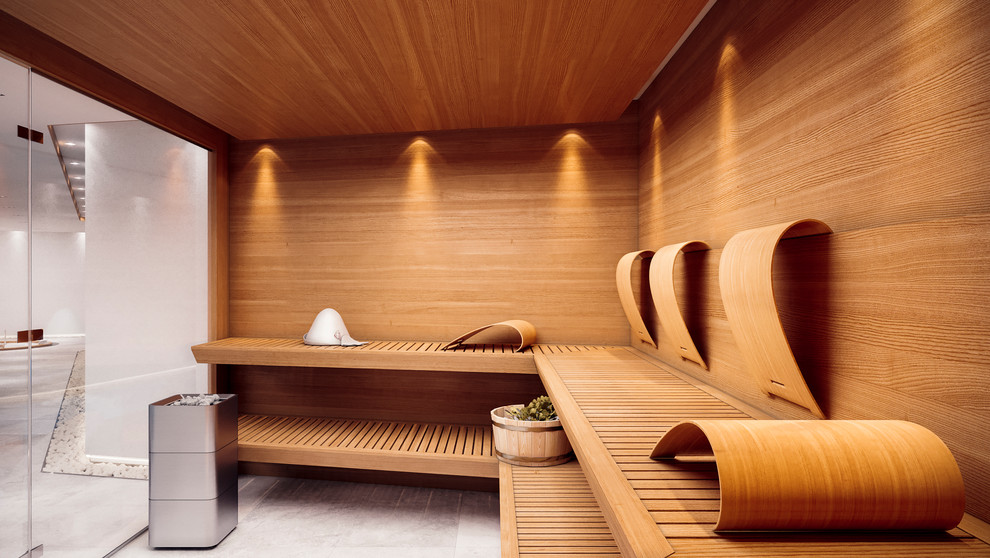 SPA-зона, частный интерьер