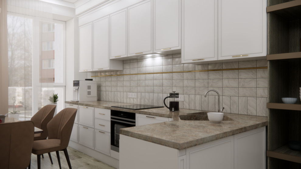 Квартира в ЖК Кристалл: новая классика