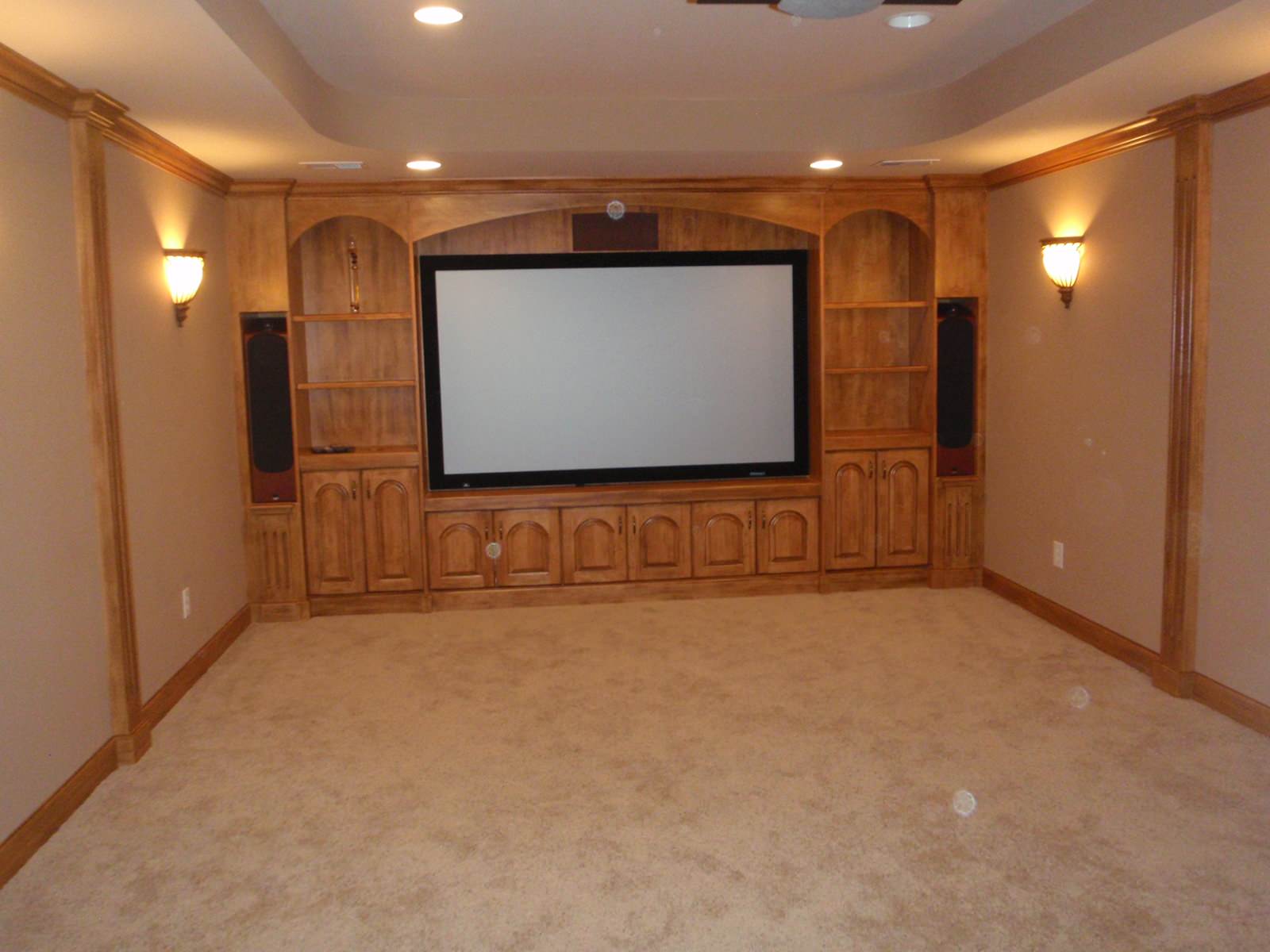Basement Media Room addition