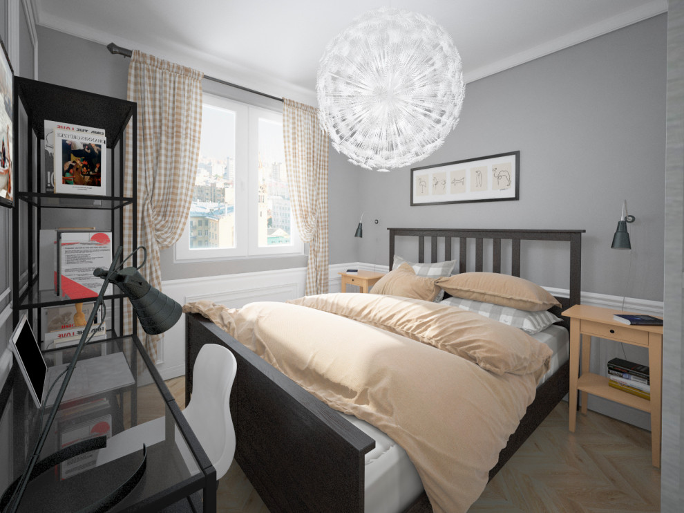 Спальня в скандинавском стиле