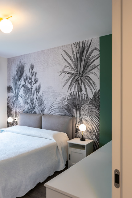 P&F HOUSE contemporain-chambre