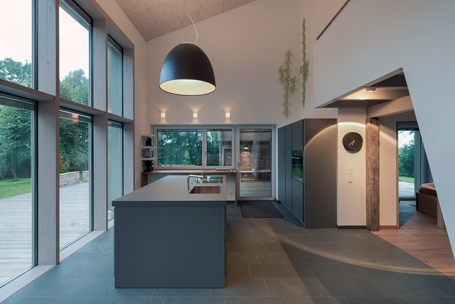 Ferienhaus contemporain-cuisine