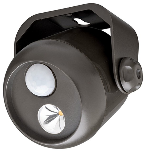 Wireless Motion Sensor Mini LED Spotlight - Transitional - Outdoor ...