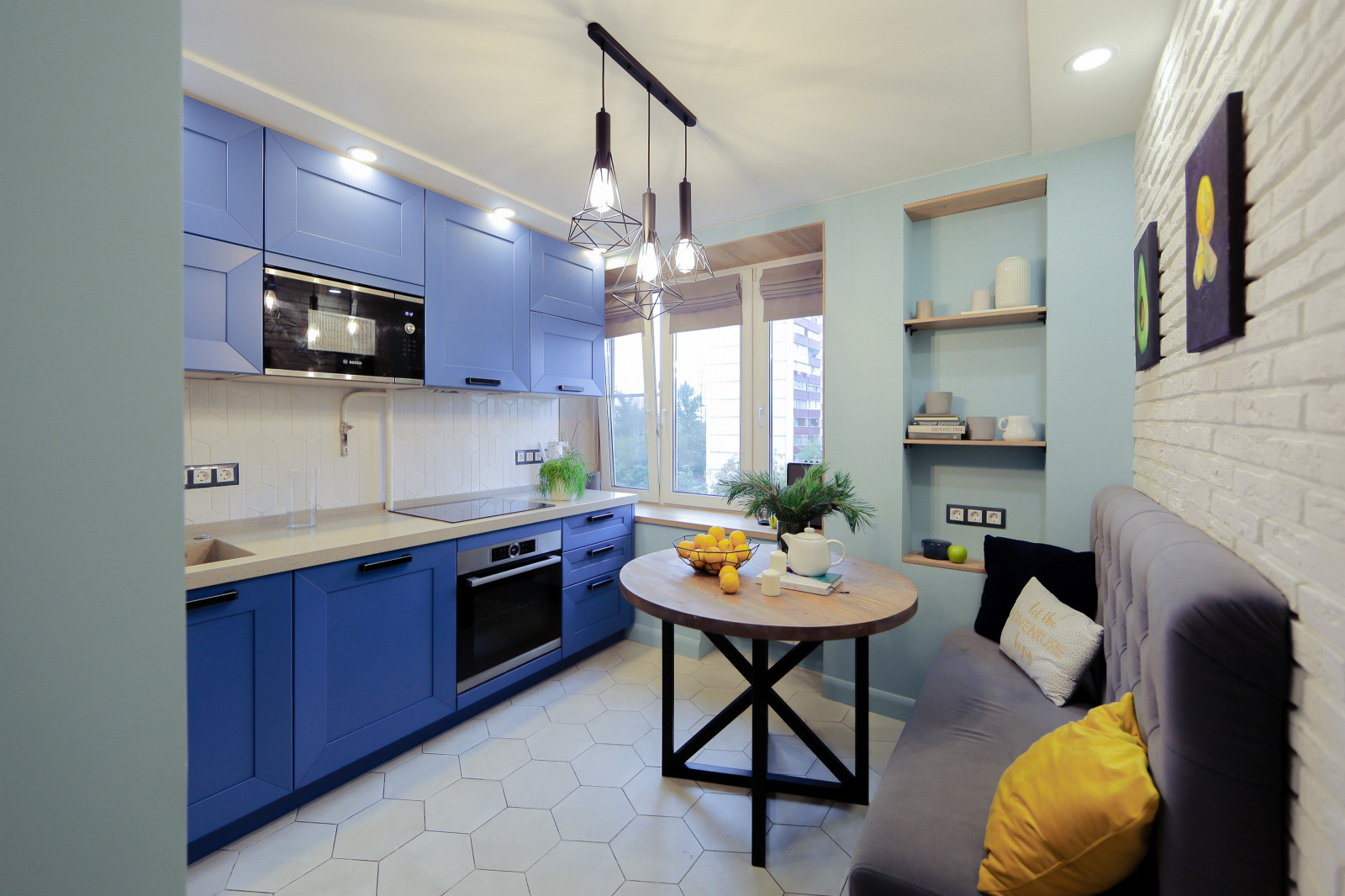 50 оттенков синего