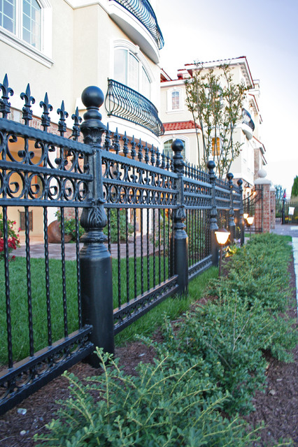 Wrought Iron Fence Installation