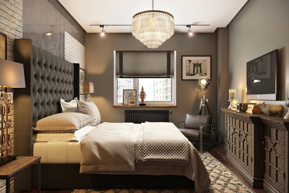 Квартира в современном стиле с элементами лофт-стилистики