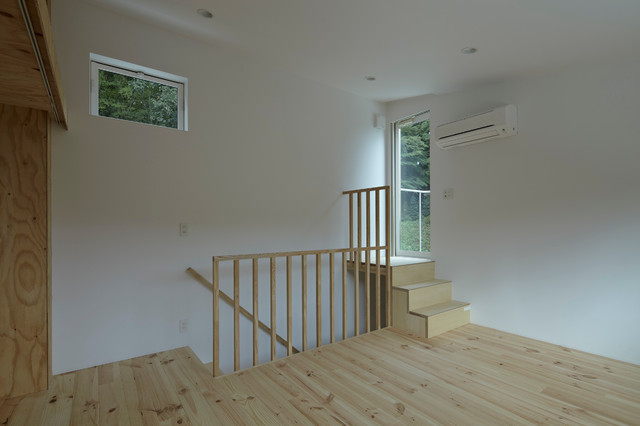 陽傘の家 skandinavisch-schlafzimmer