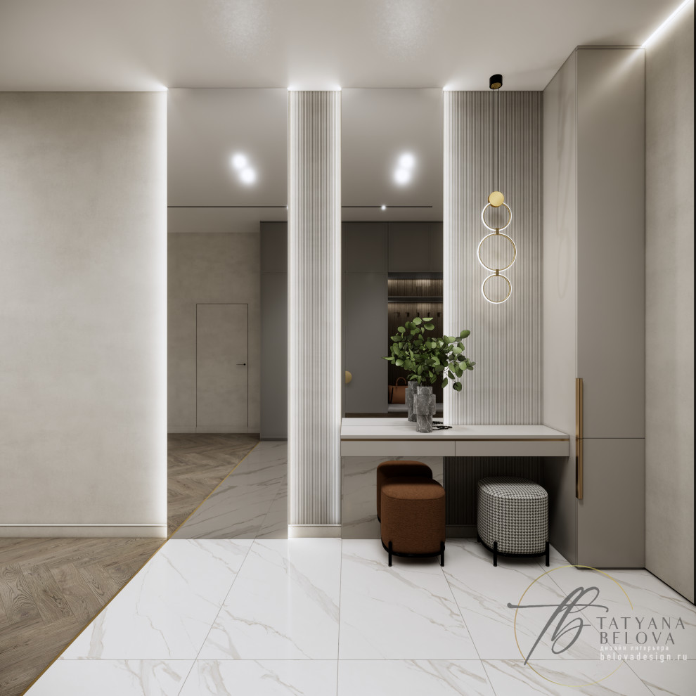 Современная классика в доме, 128 м2