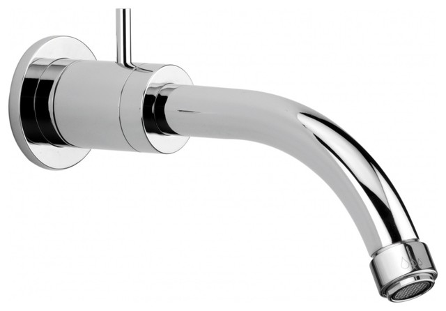 Modern Single Hole Wall Mount Bathroom Vanity Sink Faucet Polished Chrome Contemporary Bathtub Faucets By Unique Online Furniture