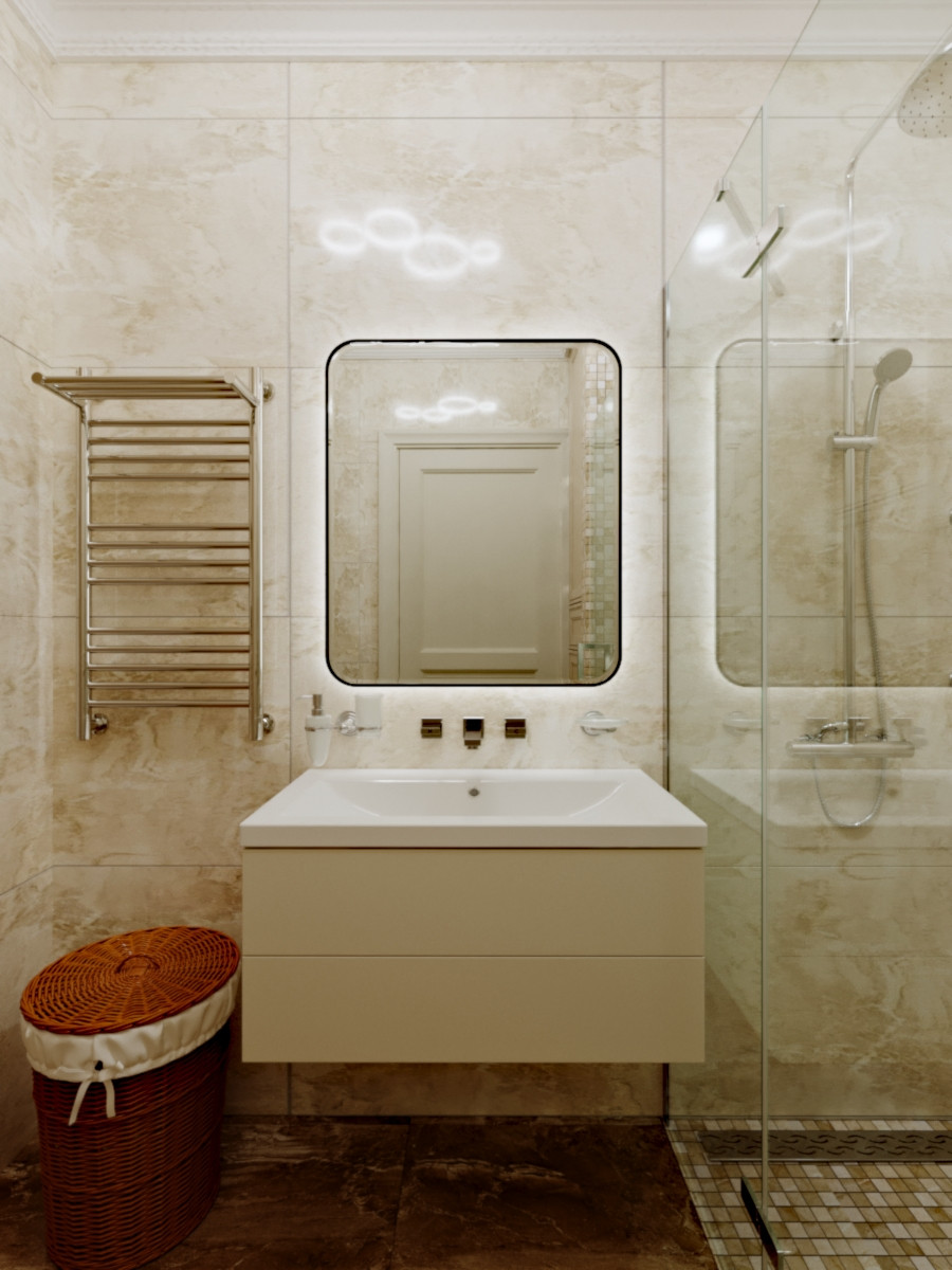 Карамелька. Ванная комната.