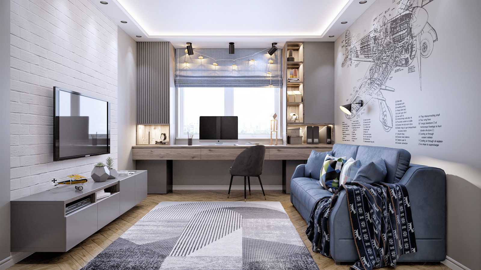 Детская комната "на вырост"