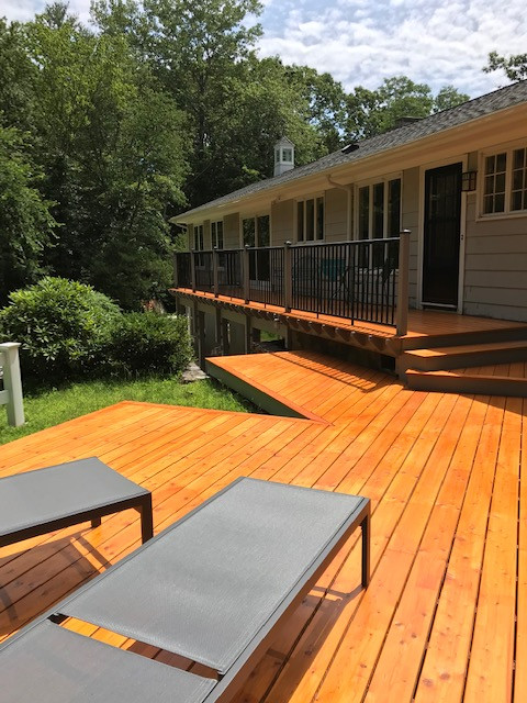 Decks and outdoor garden structures