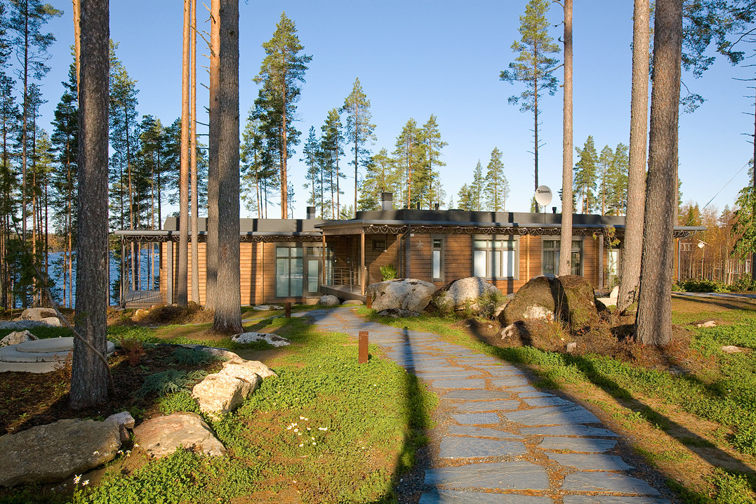 Деревянный Комплекс в Финляндии