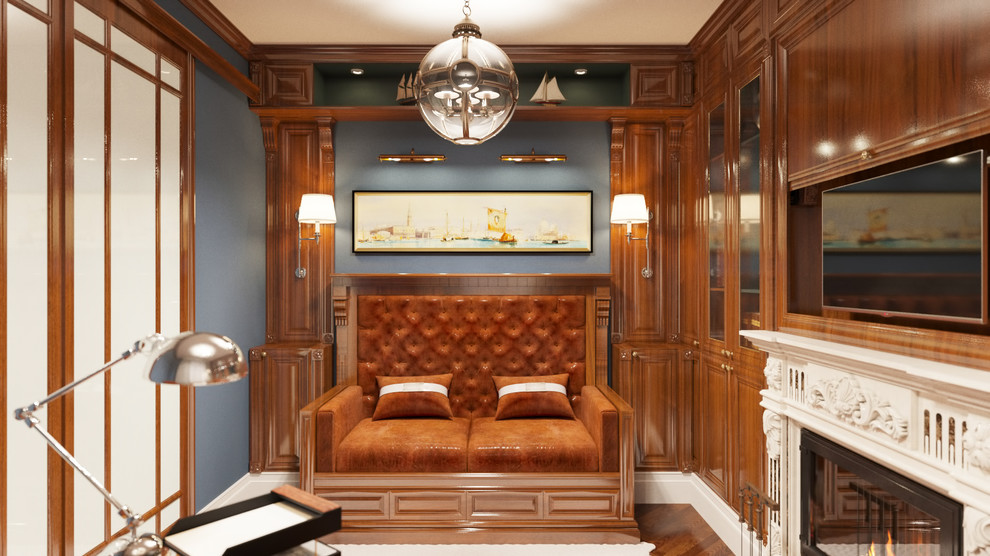 Квартира в стиле современная классика. ЖК Алые паруса.