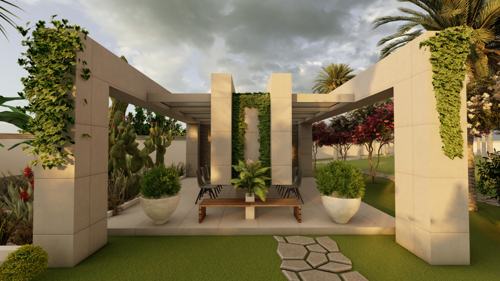 Oman-Muscat Garden Design - CGI