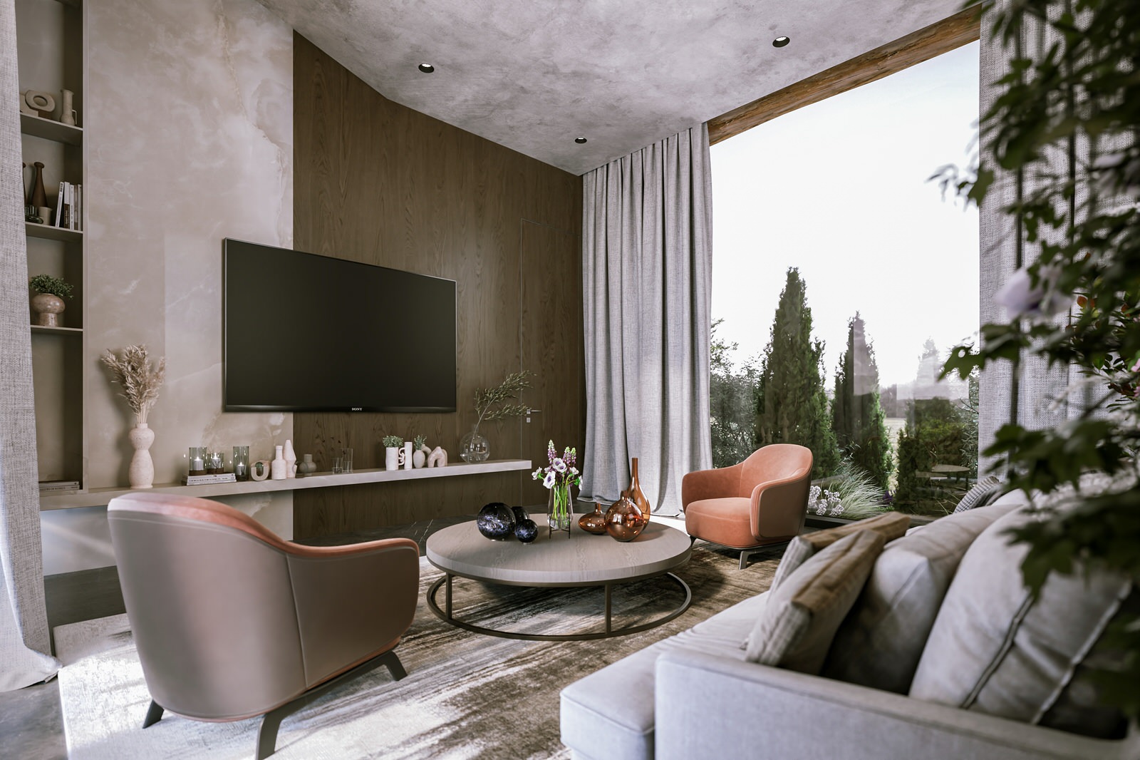 Neoteric Home - Green Wood